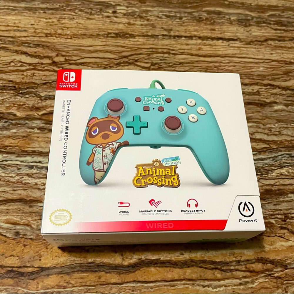 Nintendo Switch Animal Crossing Wired Gaming Controller